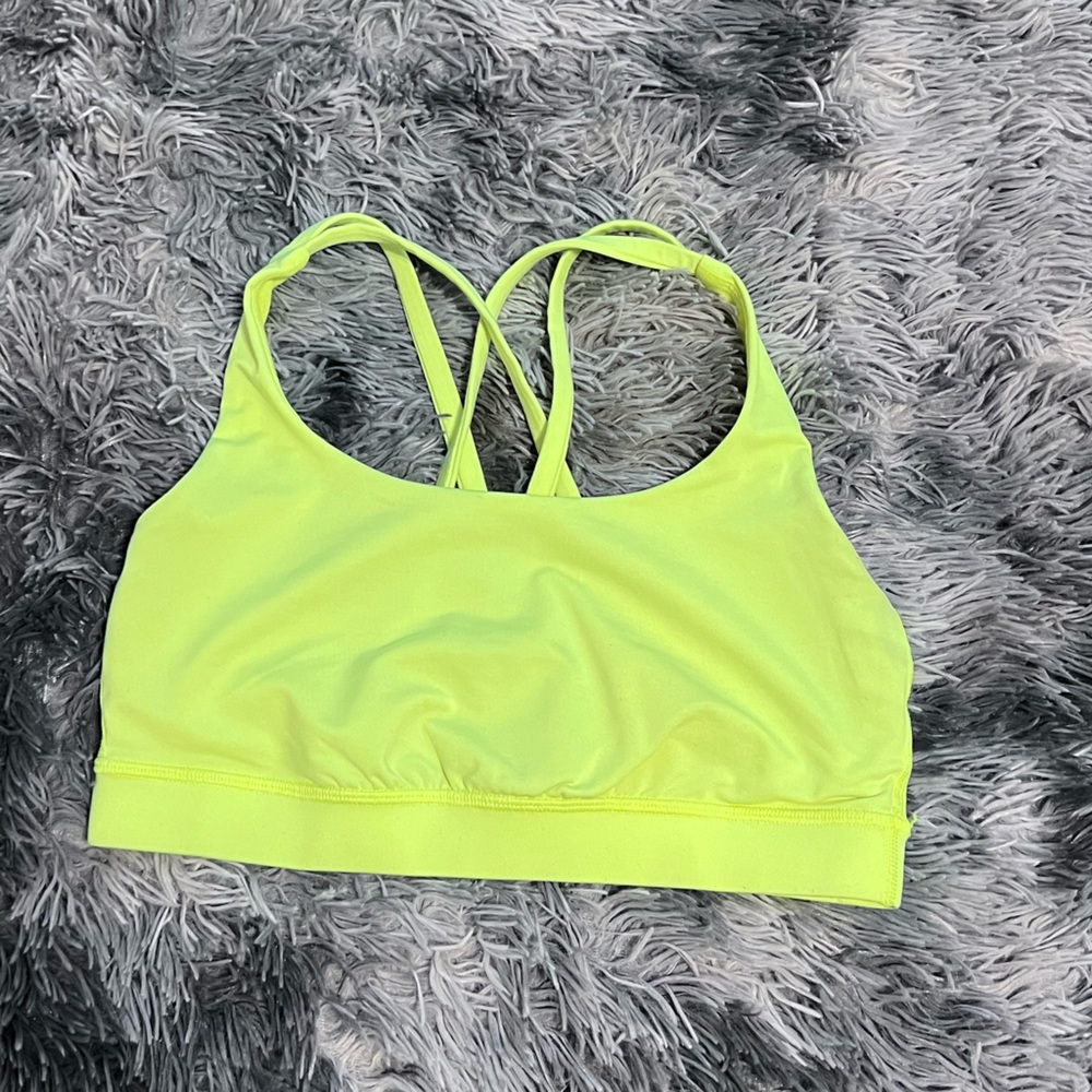 Lululemon Energy Medium Support Bra, size 6